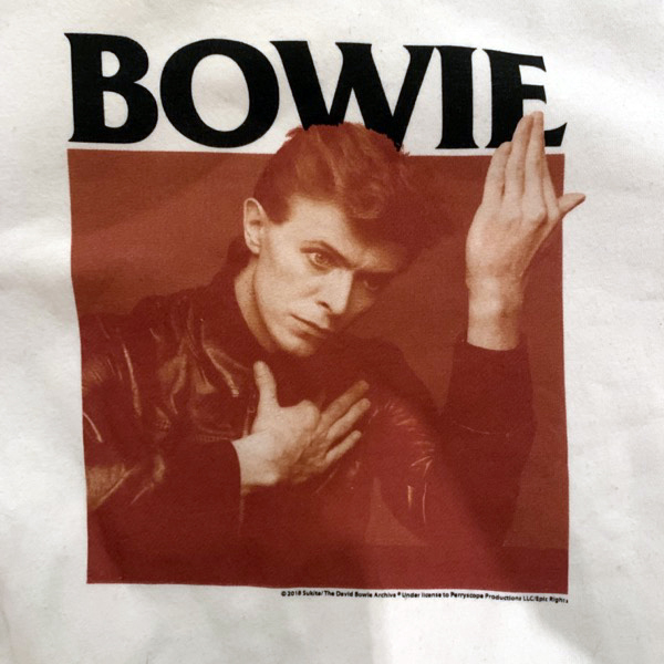DAVID BOWIE Bowie (XS) (USED) SWEATSHIRT