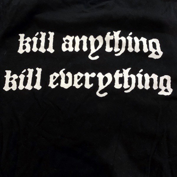 CRAFT Kill Anything Kill Everything (S) (USED) T-SHIRT