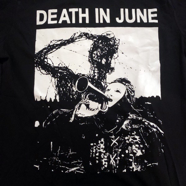 DEATH IN JUNE Tel Aviv 2017 (S) (USED) T-SHIRT - Top Five Records - Online  Record Store
