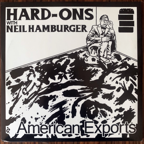 HARD-ONS WITH NEIL HAMBURGER American Exports (Alternative Tentacles - USA reissue) (EX) 7"