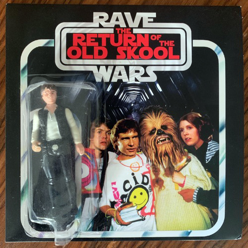 VARIOUS Rave Wars III - The Return Of The Old Skool (Orange vinyl) (Rave Wars - UK original) (EX/NM) 7"