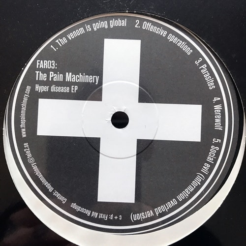 SEVERE ILLUSION/THE PAIN MACHINERY Split (First Aid - Sweden original) (SS) LP