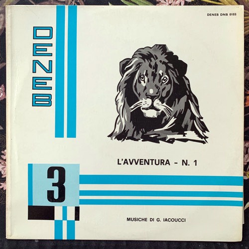 GERARDO IACOUCCI L'Avventura - N. 1 (Deneb - Italy original) (VG+) LP