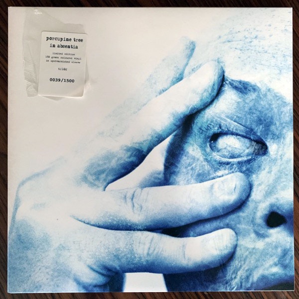 PORCUPINE TREE In Absentia (Cyan clear vinyl) (Tonefloat - Holland 2010 reissue) (NM) 2LP
