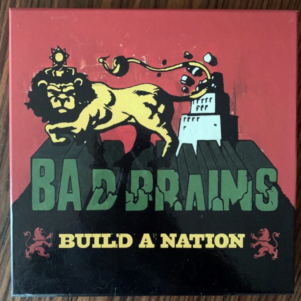 BAD BRAINS Build A Nation (Oscilloscope - USA original) (EX/NM) 4x7" BOX
