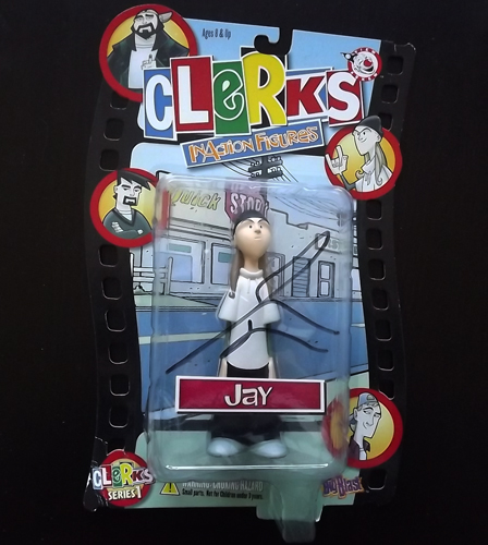 CLERKS INACTION FIGURES Clerks Series 1, Jay (Signed)