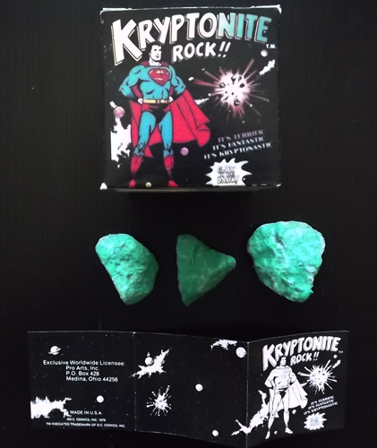 SUPERMAN Kryptonite Rock!!