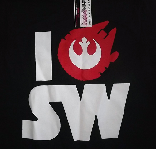 STAR WARS I Love SW (S) (NEW) T-SHIRT