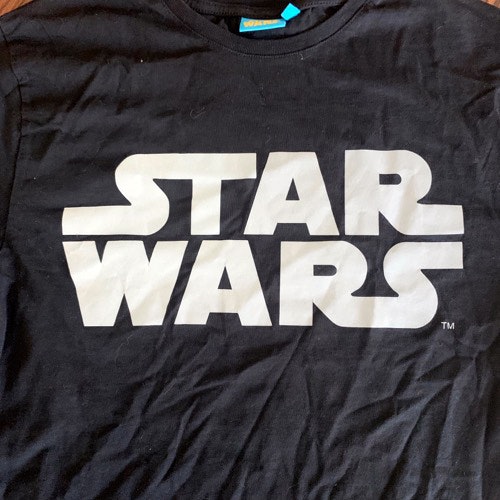 STAR WARS Logo (XS) (USED) T-SHIRT