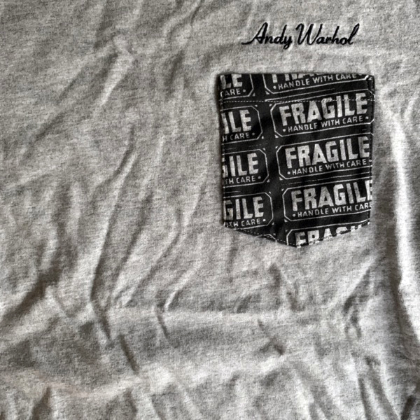 ANDY WARHOL Fragile (S) (NEW) T-SHIRT