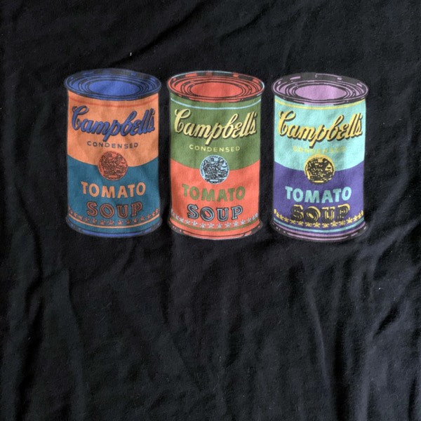 ANDY WARHOL Campbell's Soup (M) (NEW) T-SHIRT