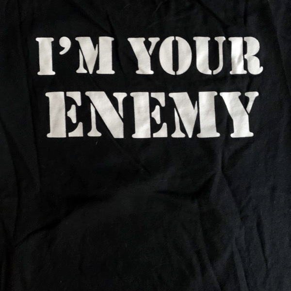 GG ALLIN I'm Your Enemy (S) (USED) T-SHIRT