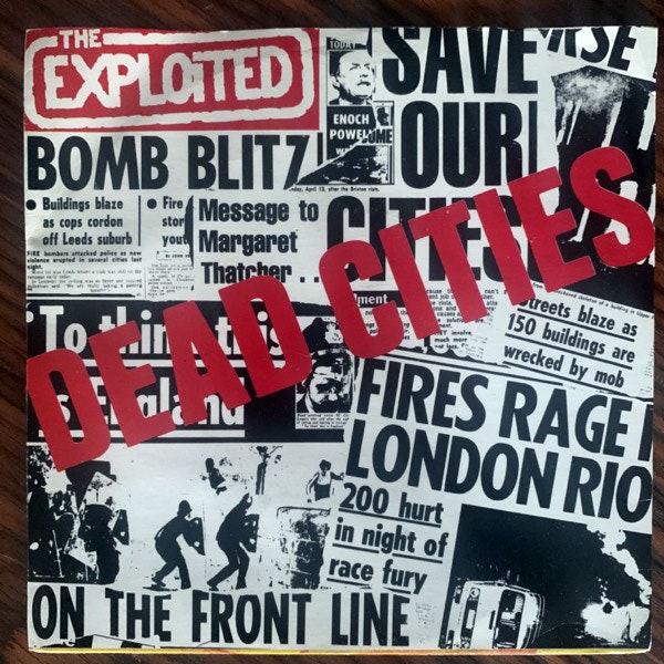 EXPLOITED, the Dead Cities (Secret - UK original) (VG+/VG) 7"