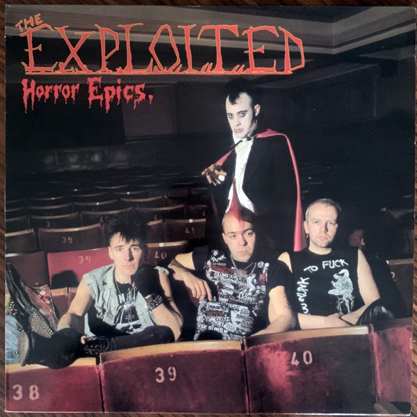 EXPLOITED, the Horror Epics (Konexion - Belgium original) (VG+) LP