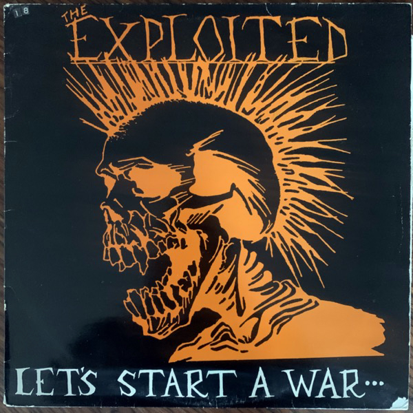 EXPLOITED, the Let's Start A War... ...Said Maggie One Day (MNW - Sweden original) (VG-/VG) LP