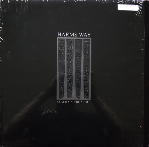 HARMS WAY Reality Approaches (Red vinyl) (Organized Crime - USA original) (EX) LP