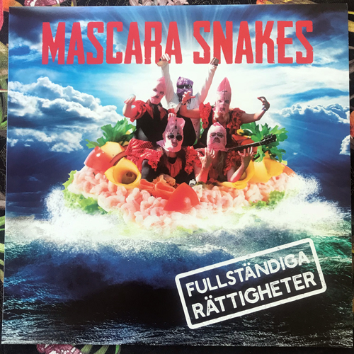 MASCARA SNAKES Fullständiga Rättigheter (Blue vinyl) (Ultraljud - Sweden original) (NEW) LP