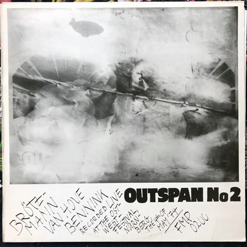 BRÖTZMANN, VAN HOVE, BENNINK Outspan No 2 (FMP - Germany original) (VG+) LP