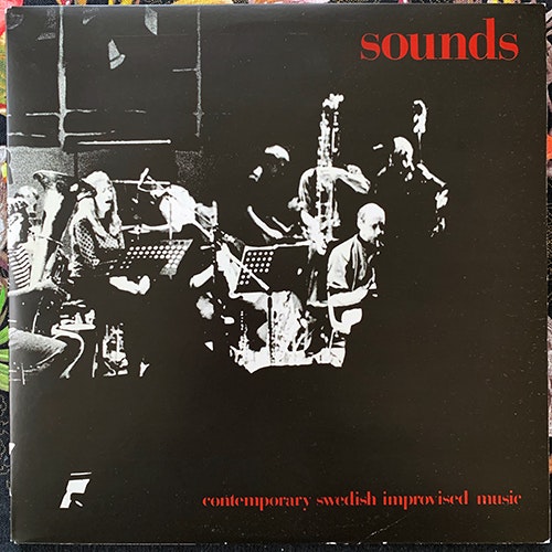 VARIOUS Sounds - Contemporary Swedish Improvised Music (Blue Tower - Sweden original) (VG+/NM) 2LP