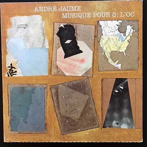 ANDRÉ JAUME Musique Pour 8: L'Oc (hat ART - Switzerland original) (VG+/EX) LP+7" BOX
