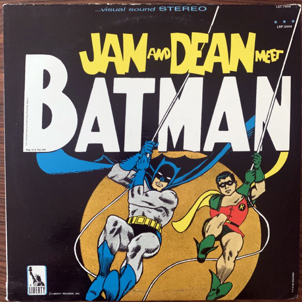 JAN AND DEAN Jan And Dean Meet Batman (Liberty - USA original) (VG+) LP