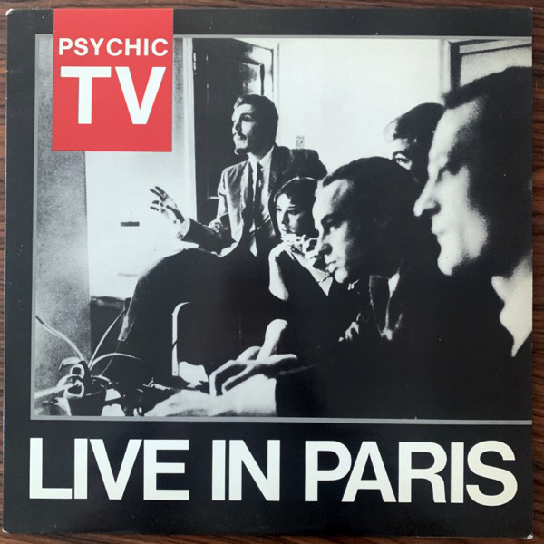 PSYCHIC TV Live In Paris (Temple - UK original) (EX) LP