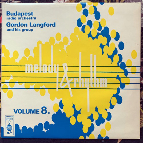 BUDAPEST RADIO ORCHESTRA, the/GORDON LANGFORD AND HIS GROUP Melody And Rhythm Vol. 8 (Apollo Sound - UK original) (VG+/EX) LP