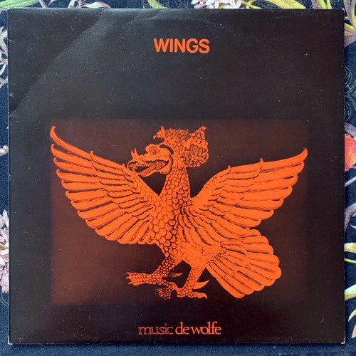 FRANK McDONALD/CHRIS RAE/BARRY DE SOUZA Wings (Music De Wolfe - UK original) (VG+/EX) LP