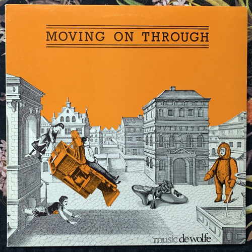 PARADOX Moving On Through (Music De Wolfe - UK original) (VG+) LP