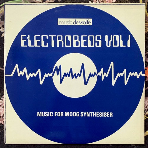 RONALD MARQUISEE Electrobeds Vol. 1 - Music For Moog Synthesizer (Music De Wolfe - UK original) (VG+) LP