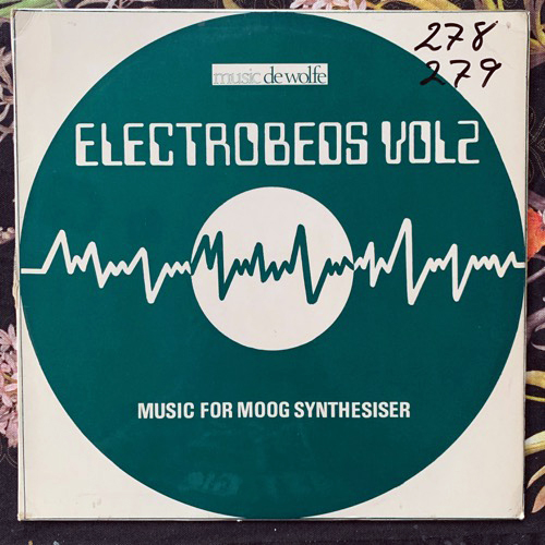 RONALD MARQUISEE Electrobeds Vol. 2 - Music For Moog Synthesizer (Music De Wolfe - UK original) (VG/VG+) LP