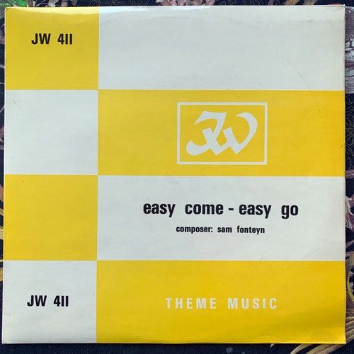 SAM FONTEYN Easy Come Easy Go (JW Theme Music - UK original) (VG+) LP