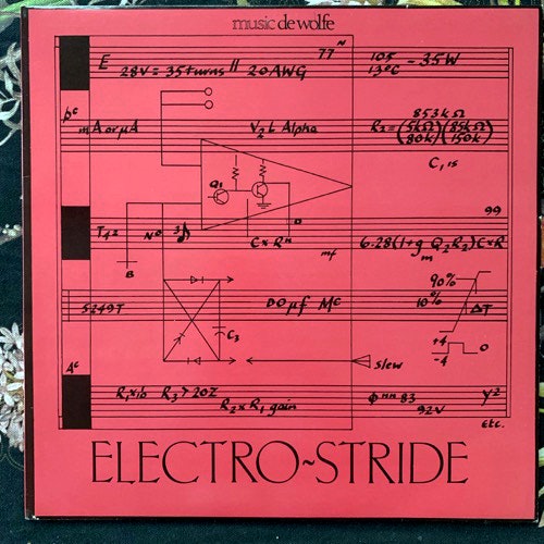 TAKE SIX Electro-Stride (Music De Wolfe - UK original) (VG+/EX) LP