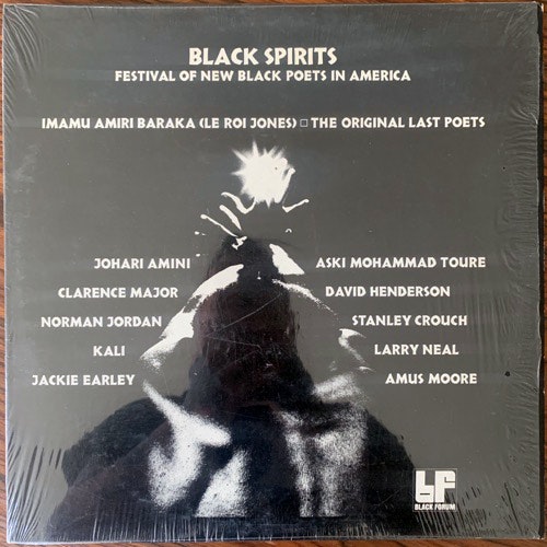 VARIOUS Black Spirits: Festival Of New Black Poets In America (Black Forum - USA original) (EX/NM) LP