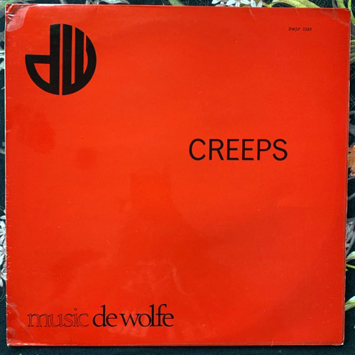 VARIOUS Creeps (Music De Wolfe - UK original) (VG/VG+) LP