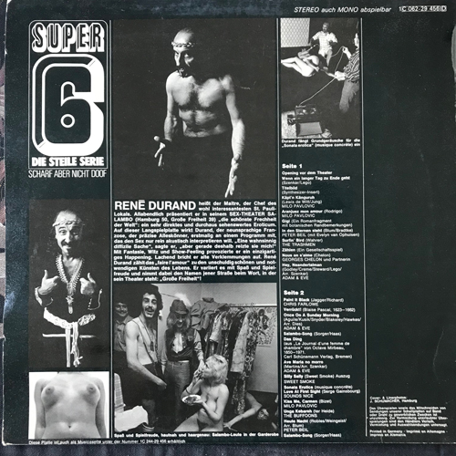 VARIOUS René Durand's Sex-Theater Salambo - Eine Phonographische Spezialität (Heiß) (Odeon - Germany original) (VG) LP