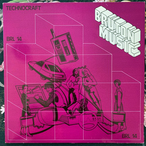 VARIOUS Technocraft (Bruton Music - UK original) (VG+/EX) LP