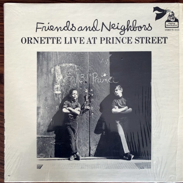 ORNETTE COLEMAN Friends And Neighbors - Ornette Live At Prince Street (Flying Dutchman - USA early reissue) (EX) LP