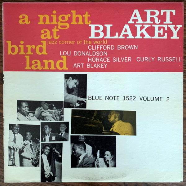 ART BLAKEY QUINTET A Night At Birdland, Volume 2 (Blue Note - USA 1963 mono repress) (VG+) LP