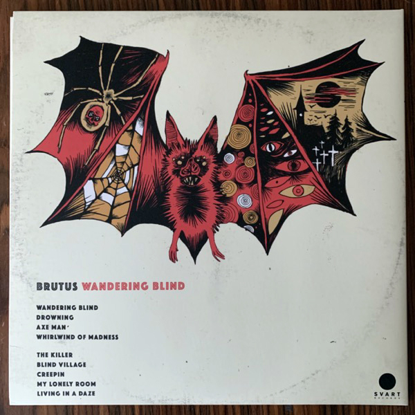 BRUTUS Wandering Blind (Svart - Finland original) (NM/EX) LP
