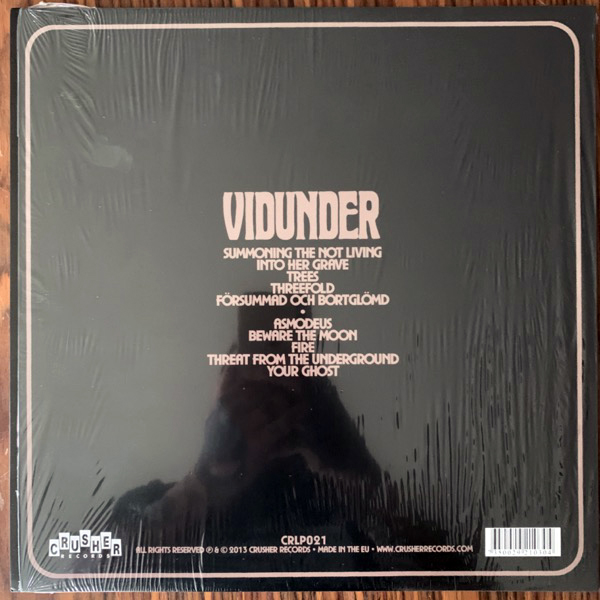 VIDUNDER Vidunder (Crusher - Sweden original) (NM/EX) LP
