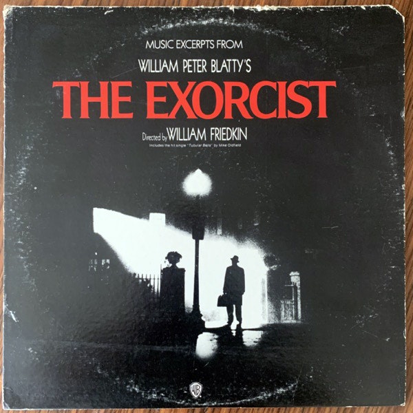 SOUNDTRACK The National Philharmonic Orchestra / Leonard Slatkin ‎– Music Excerpts From The Motion Picture The Exorcist (Warner - USA original) (G/VG+) LP