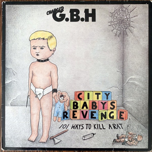 G.B.H, Charged City Babys Revenge (MNW - Scandinavia original) (VG) LP