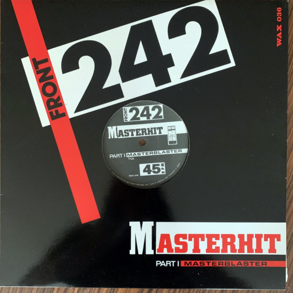 FRONT 242 Masterhit (Wax Trax! - USA original) (EX) 12"