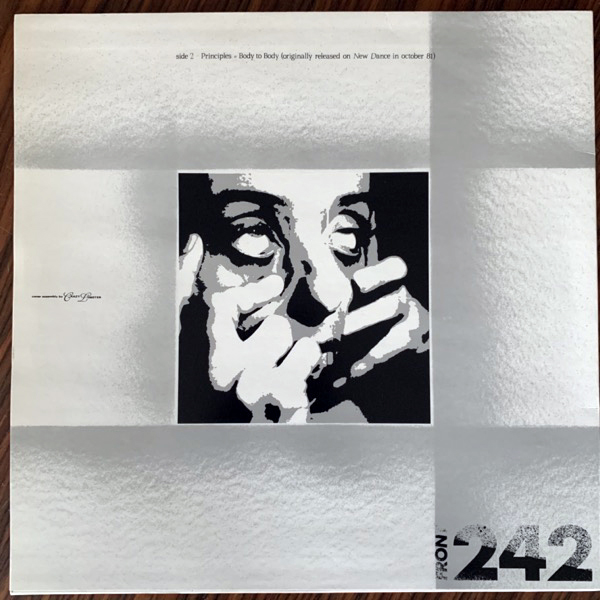 FRONT 242 Two In One (New Dance - Belgium 1986 reissue) (EX/VG+) 12"