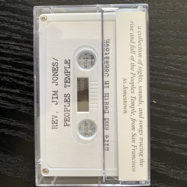 REV JIM JONES / PEOPLE'S TEMPLE Life And Death In The Peoples Temple (TPOS - USA original) (NM) TAPE