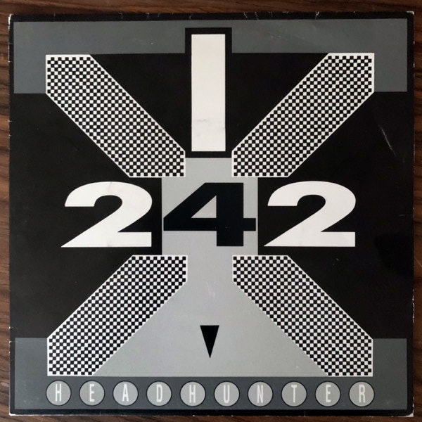 FRONT 242 Headhunter (Red Rhino - Sweden original) (VG+) 7"