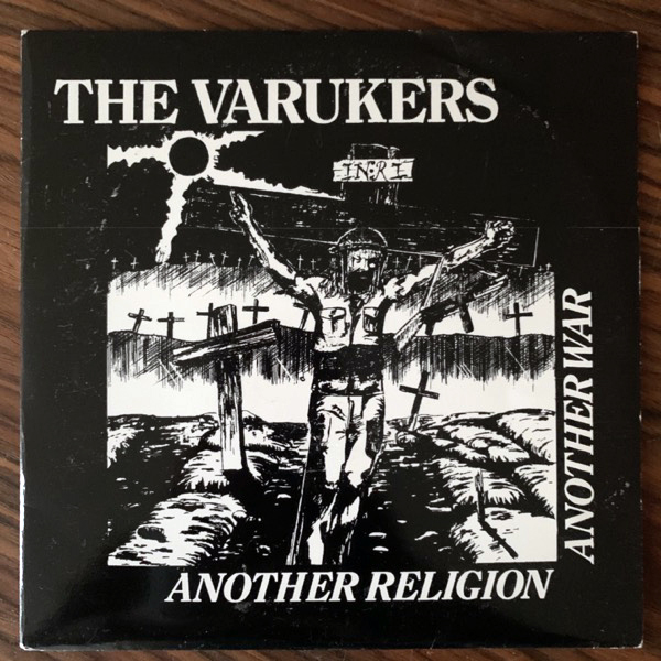 VARUKERS, the Another Religion Another War (Sewage - UK reissue) (VG) 2x7"