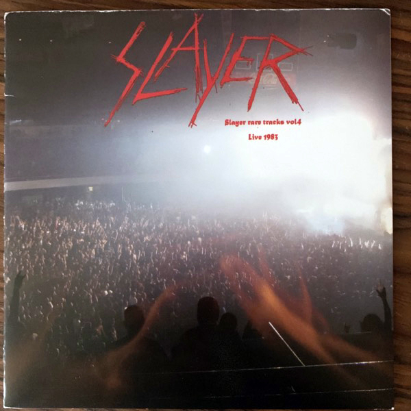 SLAYER Slayer Rare Tracks Vol 4: Live 1983 (No label - USA) (VG+) 7"