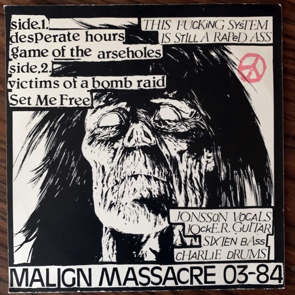 ANTI CIMEX Victims Of A Bomb Raid (Malign Massacre - Sweden original) (VG+)  7